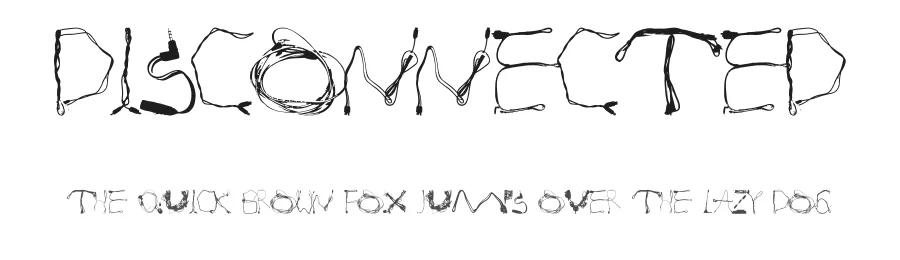 Disconnected by Fontourist — Script Handwritten Font