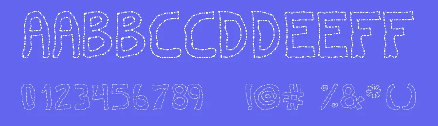 Discontinuo TFB by zanatlija — Decorative Font — thumbnail 3