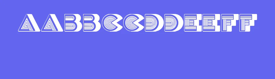 Discoteque by Vladimir Nikolic — Decorative Font — thumbnail 3