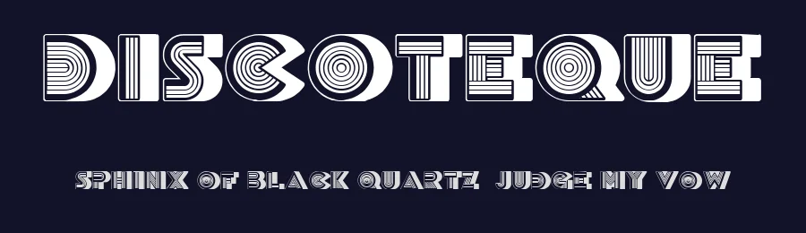 Discoteque by Vladimir Nikolic — Decorative Font — thumbnail 2