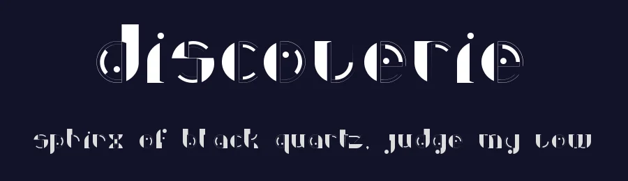 Discoverie by Leah Frye — Decorative Font — thumbnail 2
