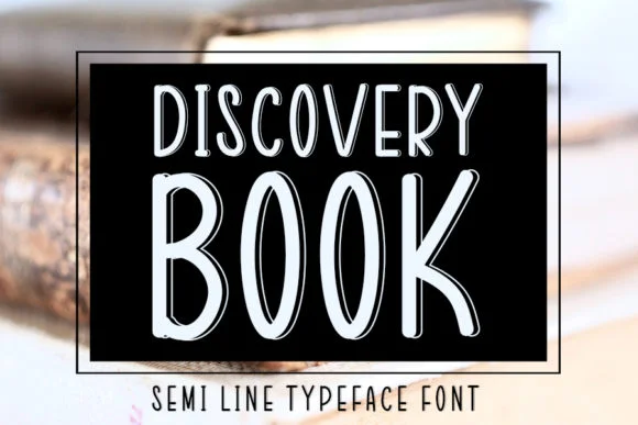 Discovery Book Font by FL Space — Script Handwritten Font