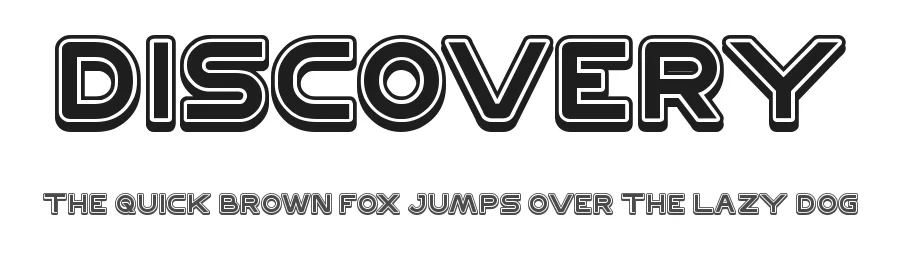 Discovery by weknow — Decorative Font