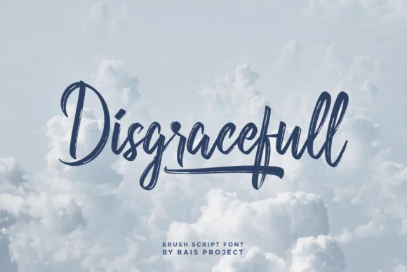 Disgracefull Font by RaisProject — Script Handwritten Font