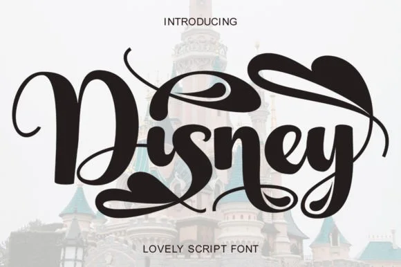 Disney Font by Ws Studio