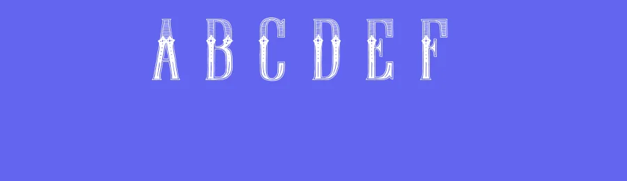 Display Of Character by Fontscafe.com — Decorative Font — thumbnail 3