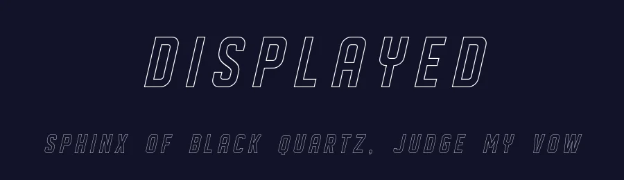 Displayed by Andika Fez — Sans Serif Font — thumbnail 2