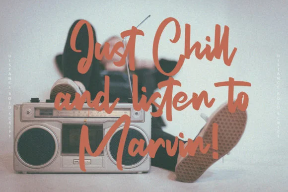 Distance Font by Maulana Creative — Script Handwritten Font — thumbnail 2