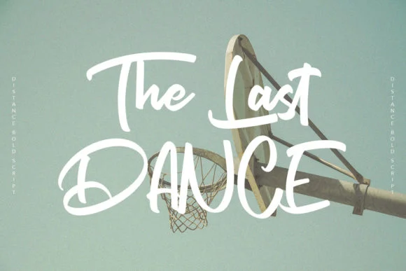 Distance Font by Maulana Creative — Script Handwritten Font — thumbnail 4
