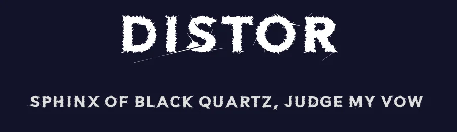 Distor by Solidtype — Decorative Font — thumbnail 2