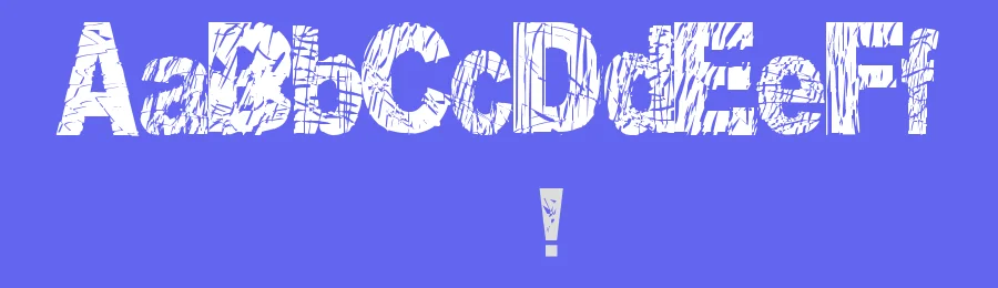 Distorted and Scratchy by beethovenfan — Decorative Font — thumbnail 3