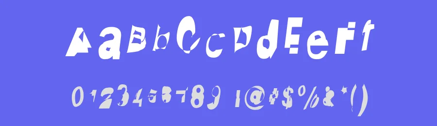 Distraught by KineticPlasma Fonts — Decorative Font — thumbnail 3