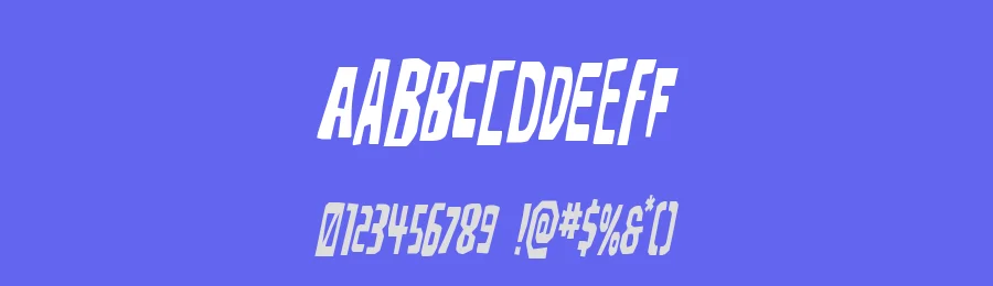 Disturbia by Iconian Fonts — Decorative Font — thumbnail 3