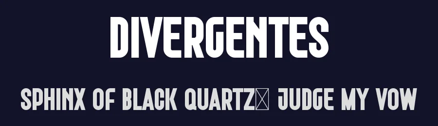 Divergentes by Trequartista Studio — Sans Serif Font — thumbnail 2