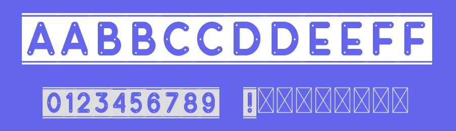 Diverplate by Kotak Kuning Studio — Decorative Font — thumbnail 3