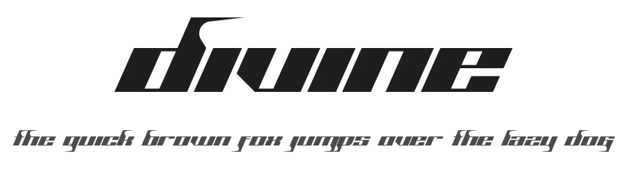 Divine by Uncarving Nation β Display Font