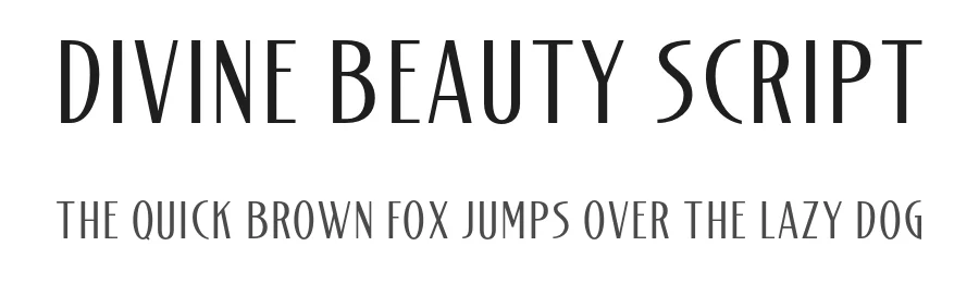 Divine Beauty Script