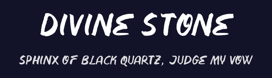 Divine Stone by Letterhend Studio — Script Handwritten Font — thumbnail 2