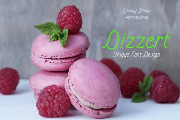 Dizzert Font by enway โ Script Handwritten Font