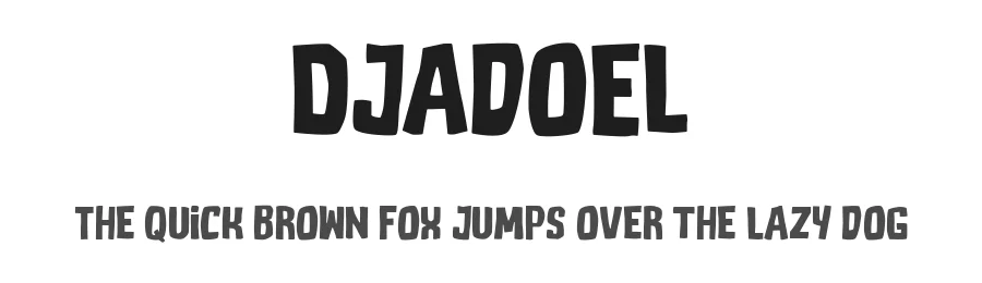 Djadoel by Alexa — Decorative Font