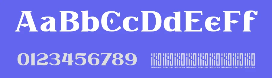 Djaman Doeloe by Ikiiko Type — Decorative Font — thumbnail 3