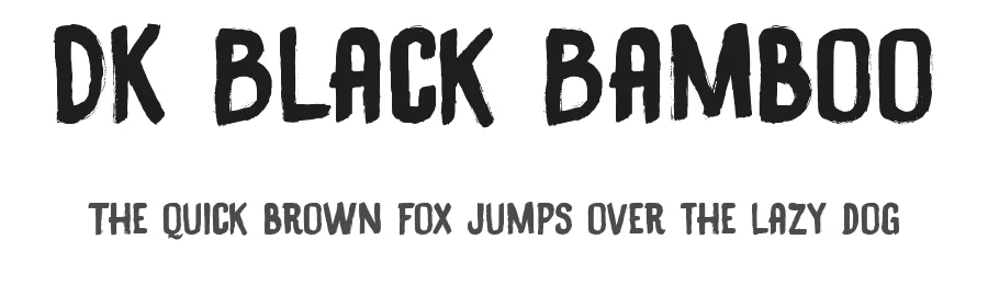 DK Black Bamboo