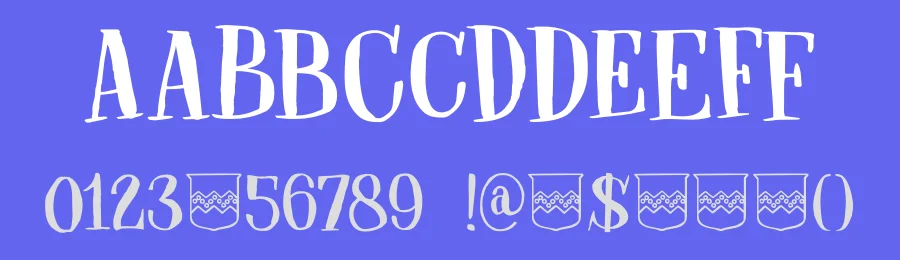 DK Bodiam by Hanoded — Decorative Font — thumbnail 3