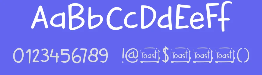 DK Buttered Toast by Hanoded — Script Handwritten Font — thumbnail 3