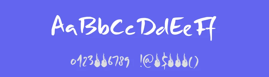 DK Combustible by Hanoded — Script Handwritten Font — thumbnail 3