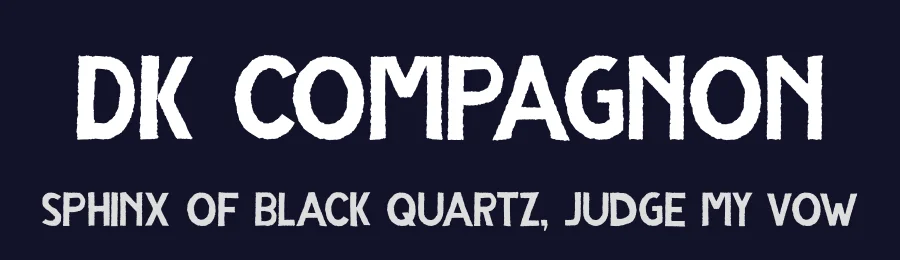 DK Compagnon by Hanoded — Decorative Font — thumbnail 2
