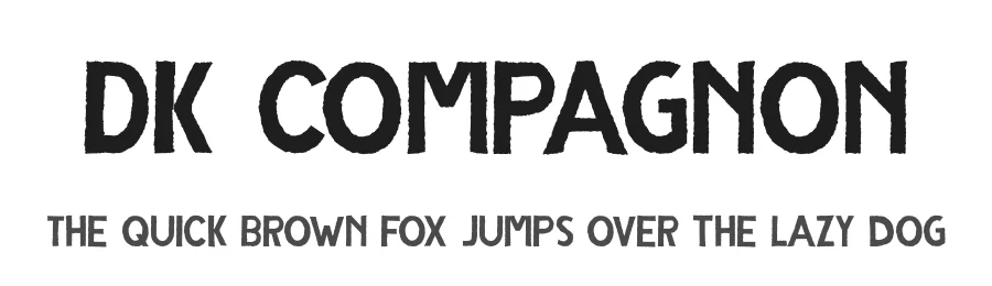 DK Compagnon by Hanoded โ Decorative Font