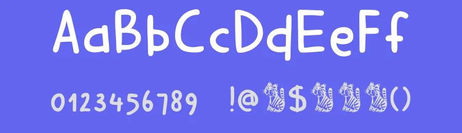 DK Harimau Dua by Hanoded — Decorative Font — thumbnail 3