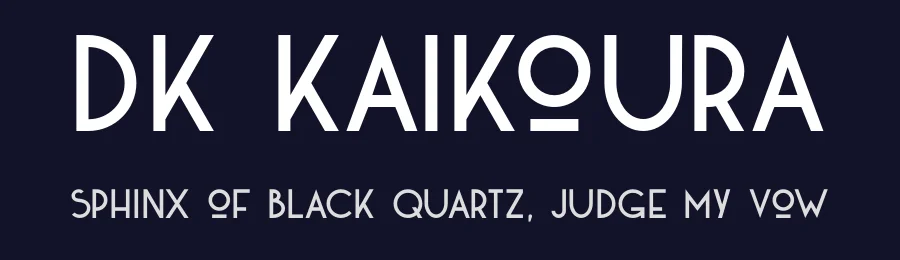 DK Kaikoura by Hanoded — Decorative Font — thumbnail 2
