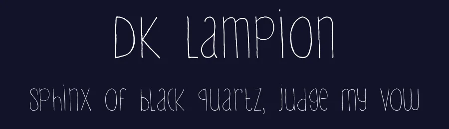 DK Lampion by Hanoded — Script Handwritten Font — thumbnail 2