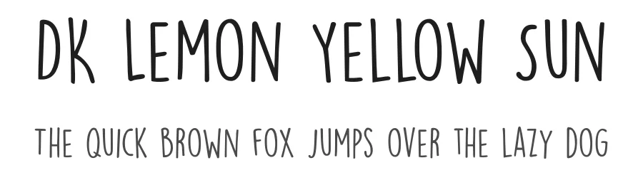 DK Lemon Yellow Sun