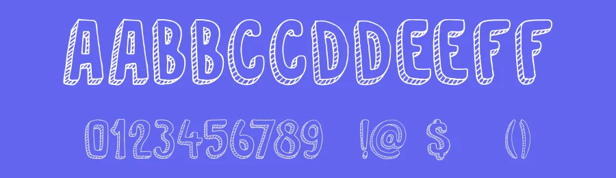 DK Nanuk by Hanoded — Decorative Font — thumbnail 3