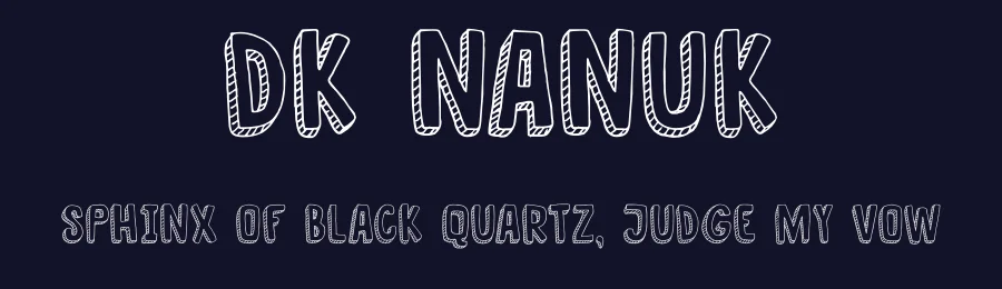 DK Nanuk by Hanoded — Decorative Font — thumbnail 2
