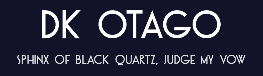 DK Otago by Hanoded — Decorative Font — thumbnail 2