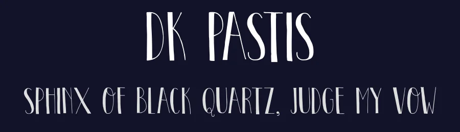 DK Pastis by Hanoded — Decorative Font — thumbnail 2
