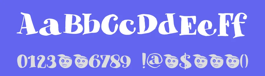 DK Phantom Peach by Hanoded — Decorative Font — thumbnail 3