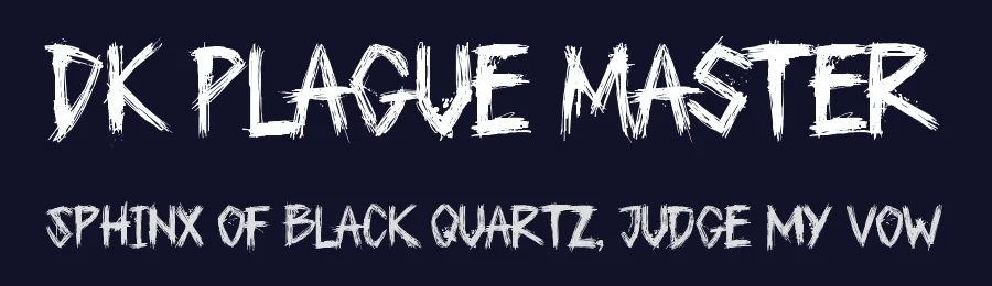 DK Plague Master by Hanoded — Script Handwritten Font — thumbnail 2
