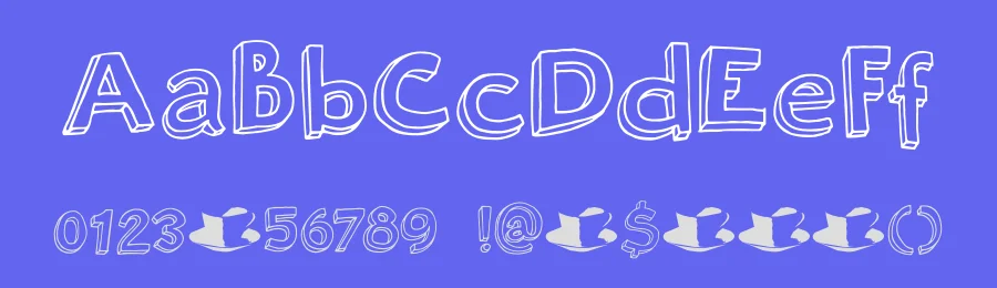 DK Rosy Lee by Hanoded — Decorative Font — thumbnail 3