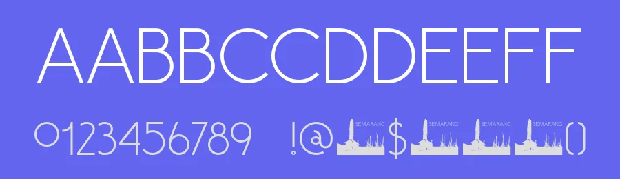 DK Semarang by Hanoded — Sans Serif Font — thumbnail 3