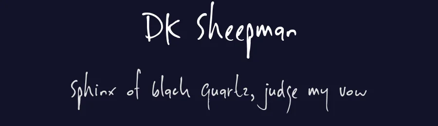 DK Sheepman by Hanoded — Script Handwritten Font — thumbnail 2