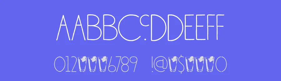 DK Southside Fizz by Hanoded — Decorative Font — thumbnail 3