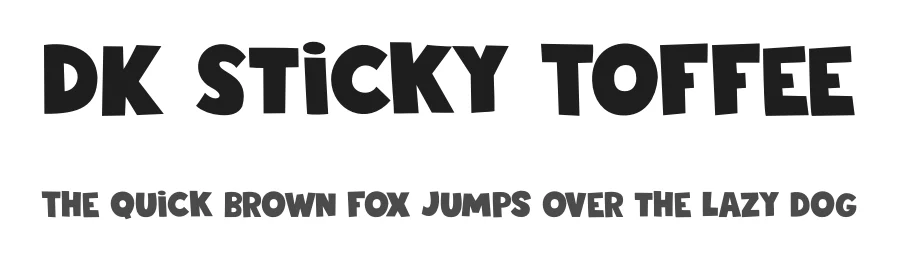 DK Sticky Toffee