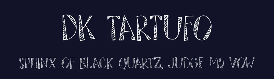 DK Tartufo by Hanoded — Decorative Font — thumbnail 2
