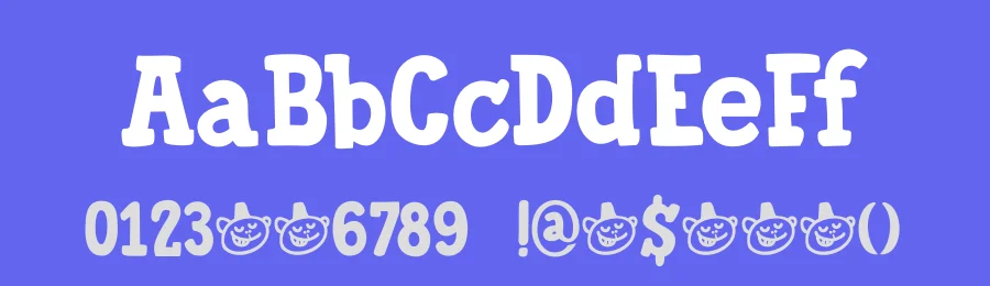 DK Trained Monkey by Hanoded — Decorative Font — thumbnail 3