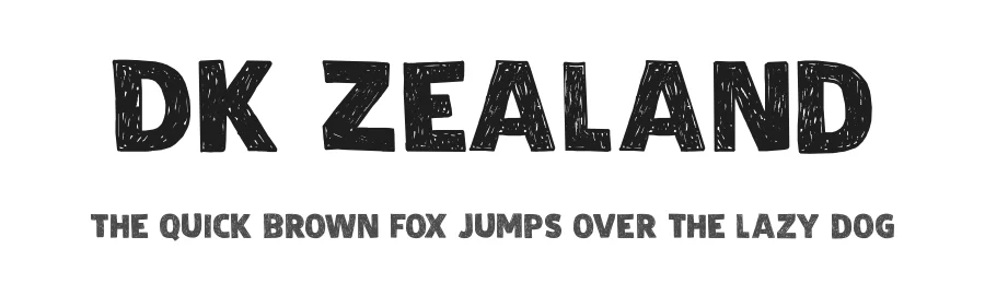 DK Zealand by Hanoded — Decorative Font