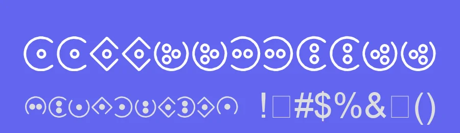 DLI LightScript by David Flor — Dingbats Font — thumbnail 3
